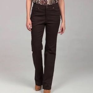 JONES NY Jeans Mercer Bootcut Black Secret Slimming Rhinestone Pocket Pants NWOT